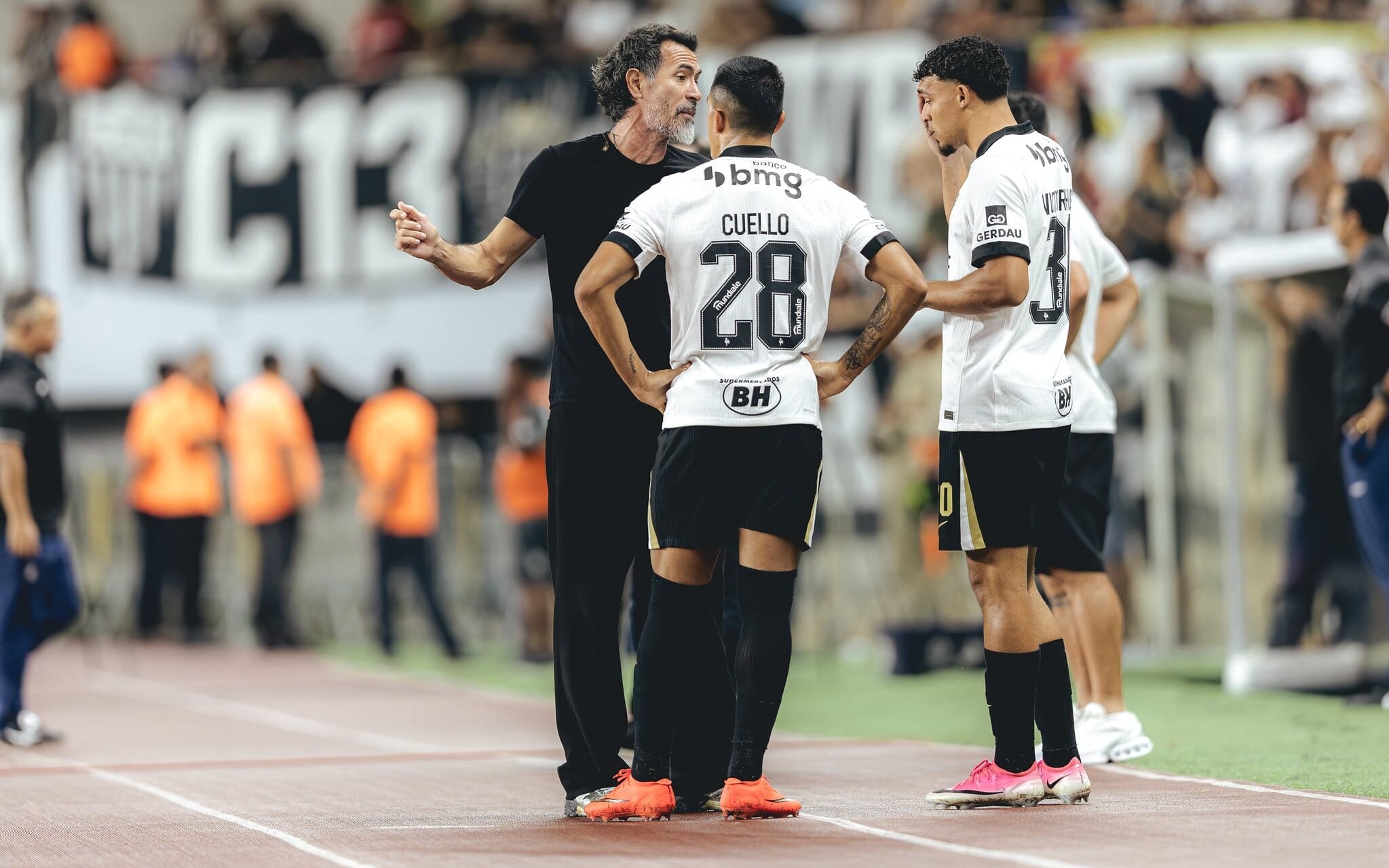 Cuello credita Domínguez e a pausa da Copa pela arrancada do Atlético e fala em final