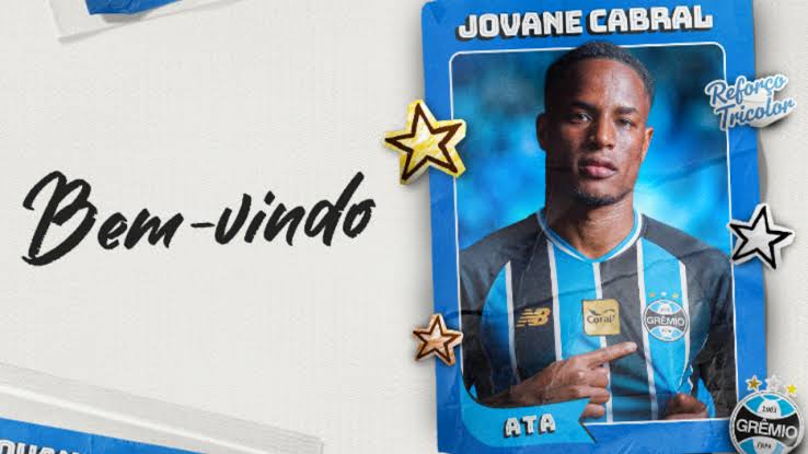 Grêmio contrata Jovane Cabral, atacante que brilhou pela Copa