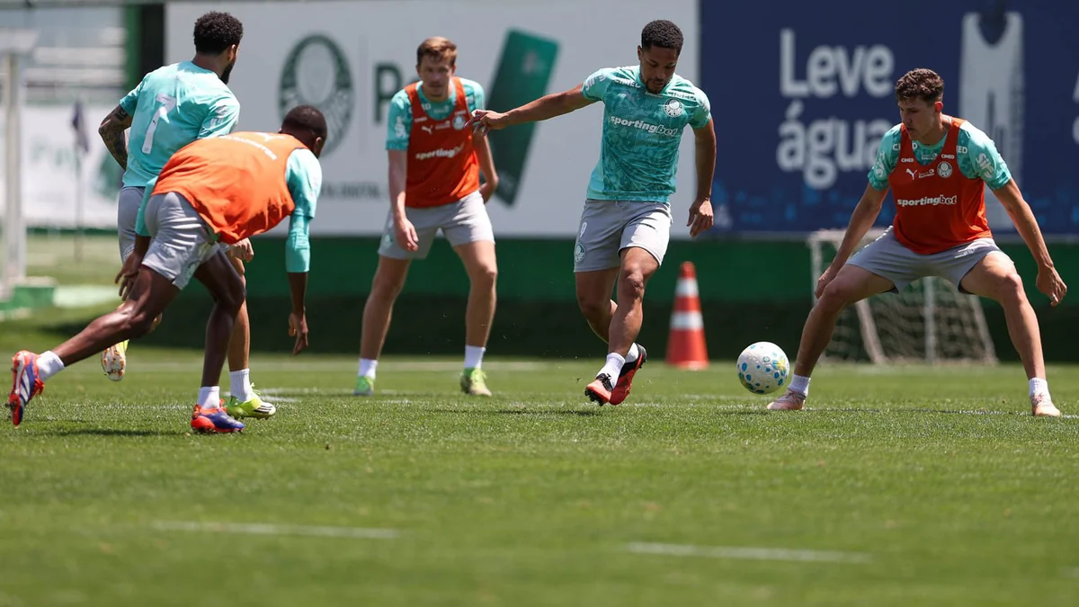 Palmeiras treina pênaltis porque as duas semifinais do ano podem acabar na marca da cal
