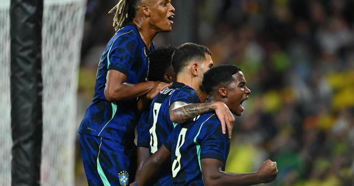 Seleção vence a Austrália por 4 a 2 em Brisbane com meio-campo reforçado e estreia difícil de Otávio